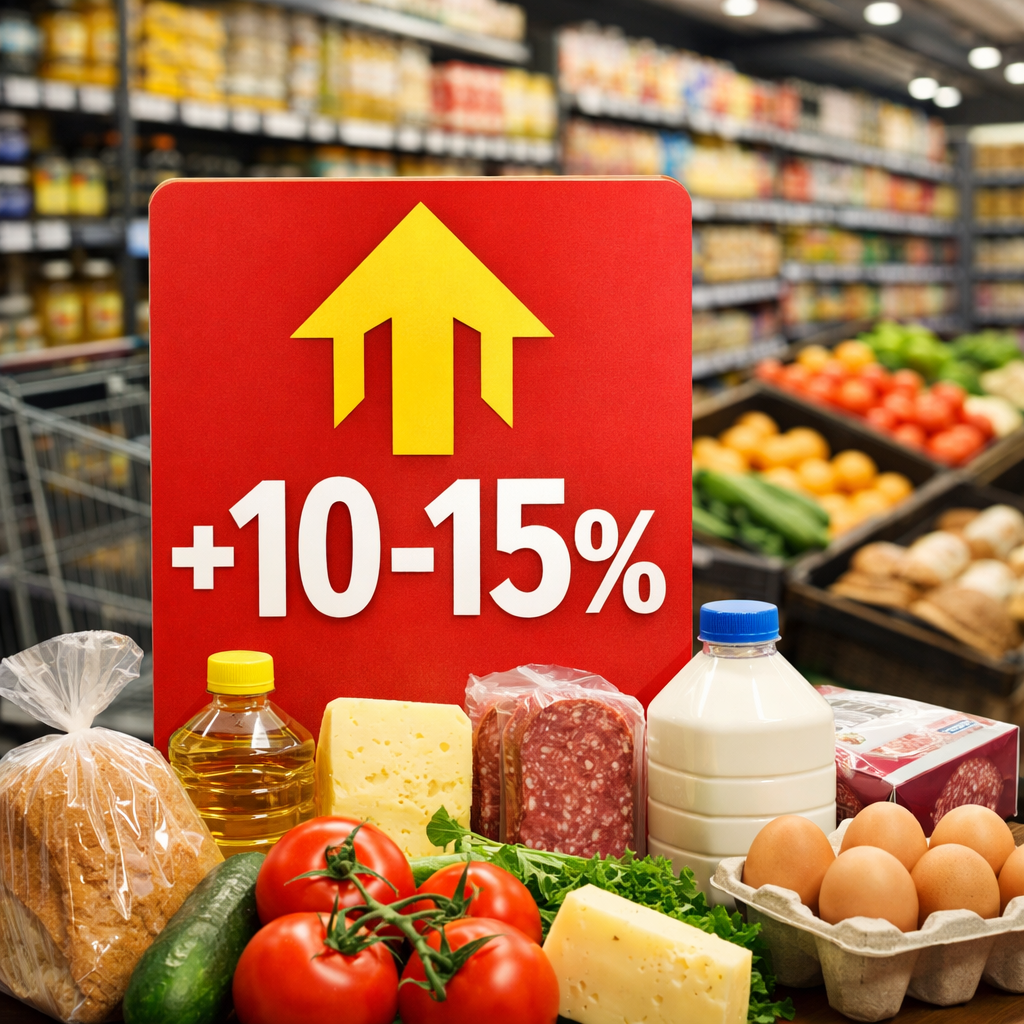 Sunt posibile noi scumpiri de 10-15% la produsele de bază. Specialiștii spun că nu doar transportul influențează aceste creșteri