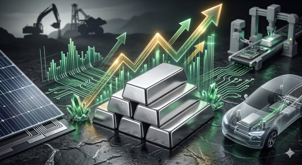 Cum va evolua piața argintului în 2026. Deficitul structural îi menține statutul de activ de risc