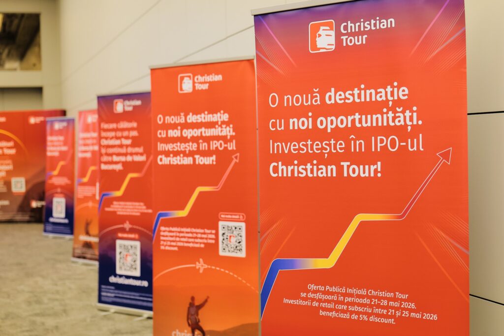 Listarea Christian Tour poate fi un reper pentru alte companii mari din turism. Turismul a fost reprezentat pe Piața Principală de doar trei companii mici cu rulaj mic